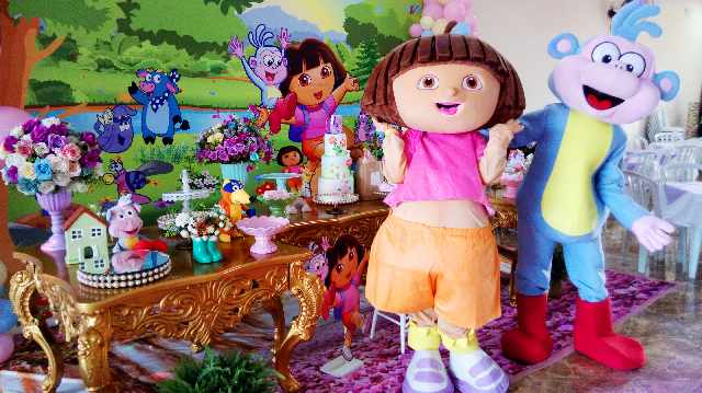 Foto 2 - Dora aventureira e botas cover personagens vivo