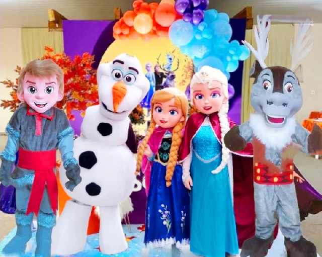 Foto 1 - Frozen cover personagens vivos festas infantil